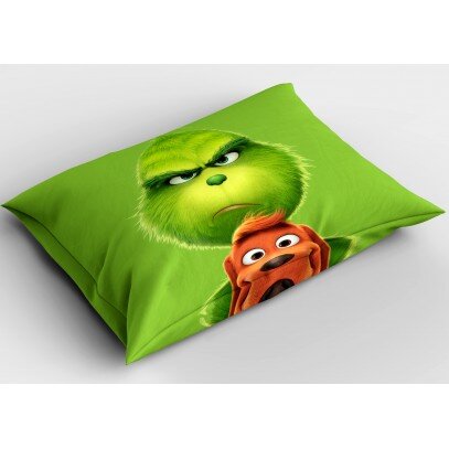 Детска квадратна възглавница Гринч - Grinch