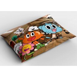 Детска декоративна възглавница Гъмбол - Gumball