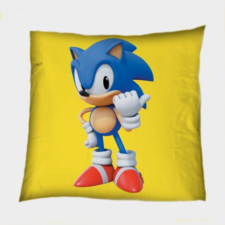 Детска деко възглавница Соник - Sonic