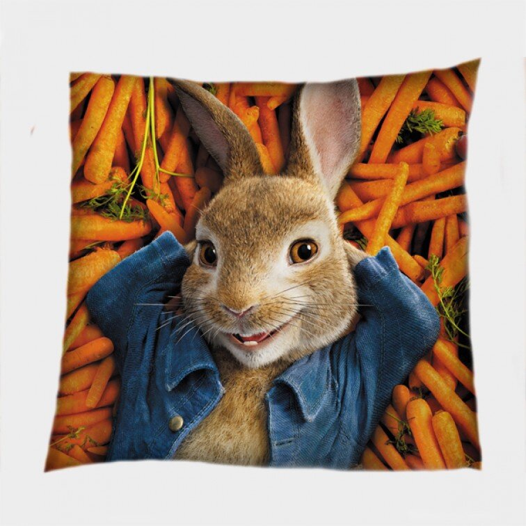 Детска декоративна възглавница Зайчето Питър - Peter Rabbit