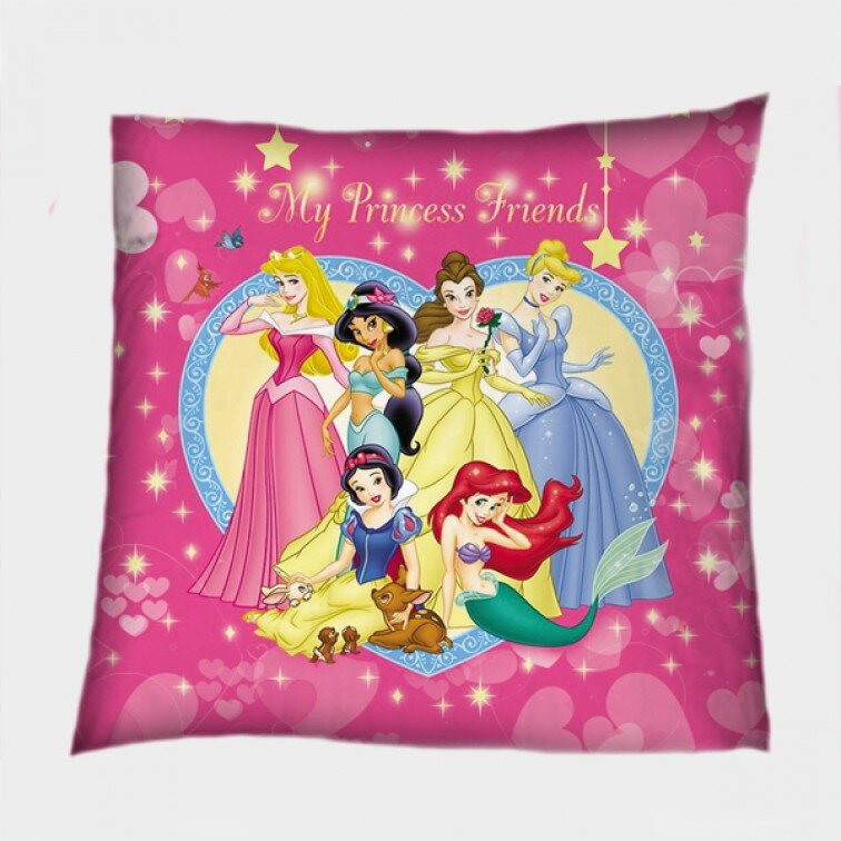 Детска деко възглавничка Принцеси - Princesses