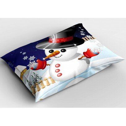 Коледна възглавничка Снежко - Snowman
