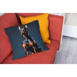 Възглавница A Doberman Pinscher - Доберман пинчер
