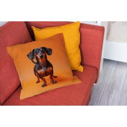 Възглавница Playful Dachshund - Игриво дакелче