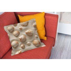 Възглавница Miniature shells - Миниатюрни черупки