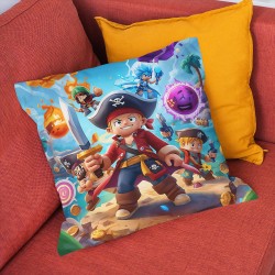 Ефектна детска възглавница Пирати - Pirates