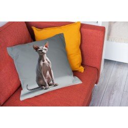 Възглавница Sphynx cat - котка Сфинкс
