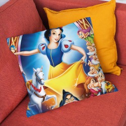 3D възглавница Снежанка и Седемте Джуджета - Snow White and the Seven Dwarfs
