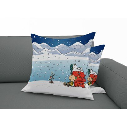 Декоративна възглавница Коледен Снупи - Snoopy Christmas