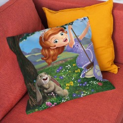 Детска възглавница София Първа и Кловър - Sofia the First and Clover