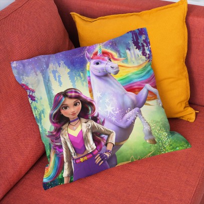 3D възглавница Академия за еднорози - Unicorn Academy