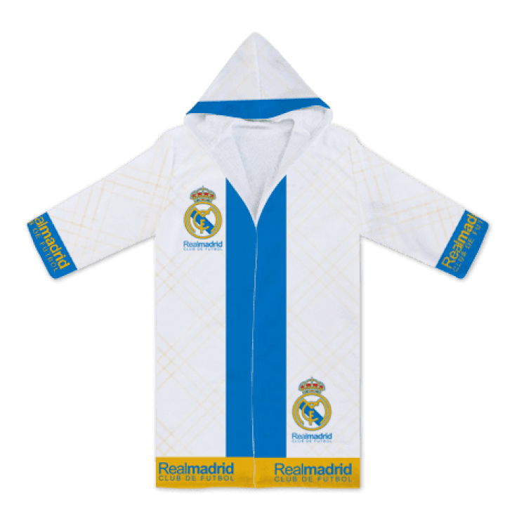 Фенски детски халат за баня Реал Мадрид - Real Madrid