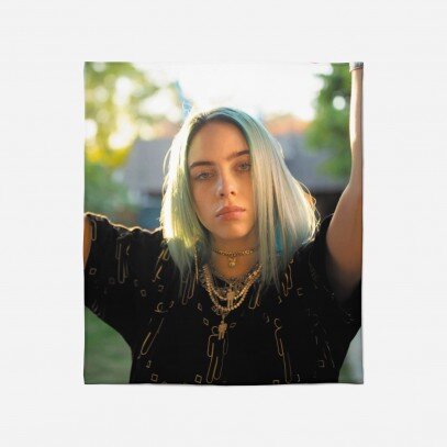 3D поларено одеяла Били Айлиш - Billie Eilish