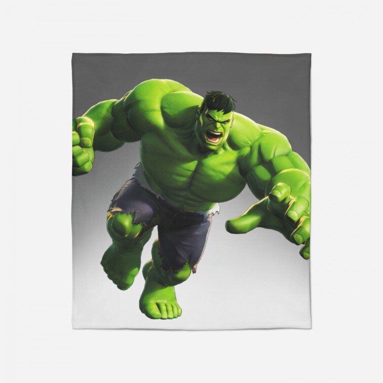 Поларено одеяло за деца Хълк - Hulk