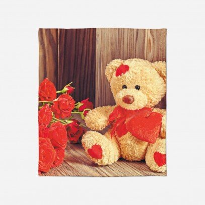 Поларено одеяло Изненада за Свети Валентин - Surprise For Valentine Day