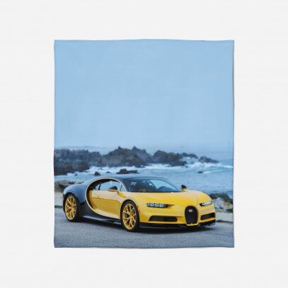 Одеяло с 3D печат Бугати - Bugatti