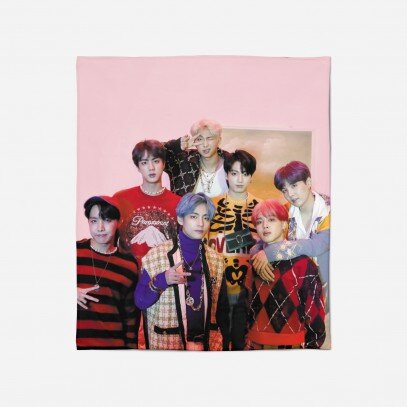Поларено одеяло БТС - BTS