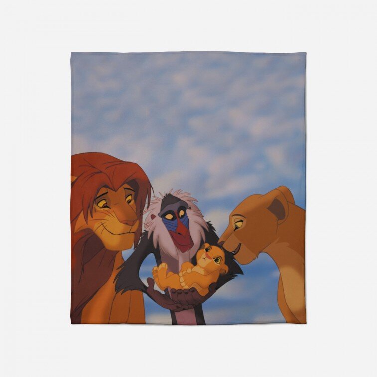 Детско поларено одеяло Цар Лъв - Lion King