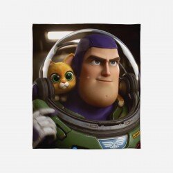 3D Детско одеяло Баз Светлинна година - Lightyear