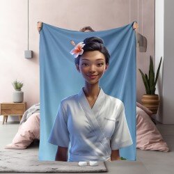 Одеяло Belinda_from_The_White_Lotus - Чаровната Белинда