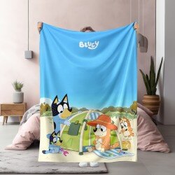 Детско Одеяло Палатката на Блуи - Bluey Tent