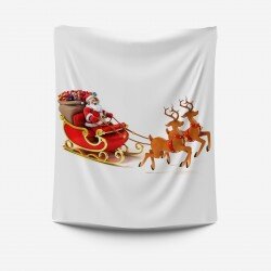 Коледно одеяло Подаръци - Santa Gifts