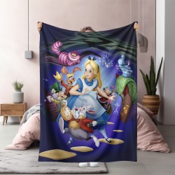 3D одеяло Алиса в Страната на чудесата - Alice in Wonderland