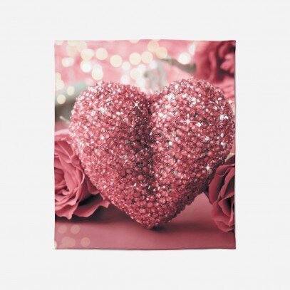 Роматично одеяло Блестящо сърце - Shining Heart