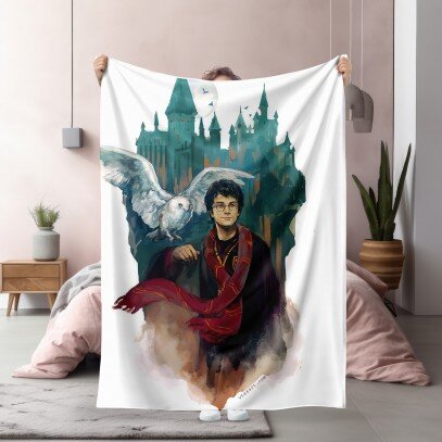 Фенско одеяло Harry Potter - Хари Потър замък
