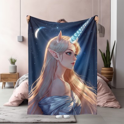 Одеяло Елф еднорог - Elf Unicorn