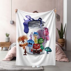 Поларено одеяло Inside Out - Отвътре навън