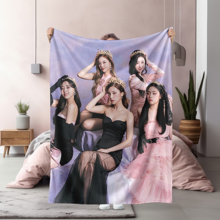 Одеяло за фенове Itzy K Pop