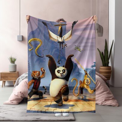 Детско одеяло Kung Fu Panda - Кунг-фу панда