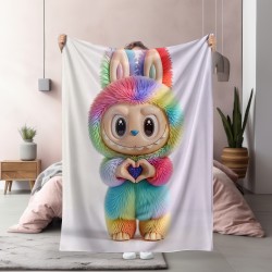 Одеяло Цветен Лабубу - Colorful Labubu