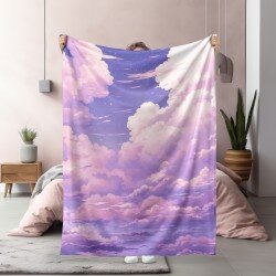 Одеяло Purple clouds - Лилави облаци