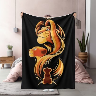 Детско одеяло Lion King - Цар Лъв