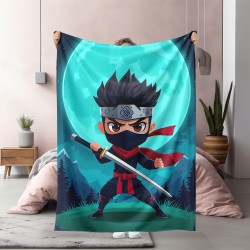 Детско поларено одеяло Нинджа - Ninja