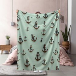 Одеяло Ornate anchors - Морски шедьоври