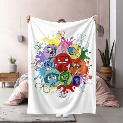 Готино одеяло Inside Out - Отвътре навън