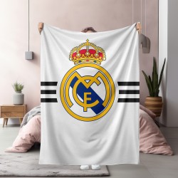 Одеяло Лого Реал Мадрид с линии - Real Madrid Logo with Lines