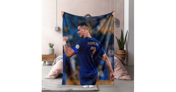 3D фенско одеяло полар Роналдо - Ronaldo