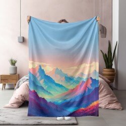 Одеяло Serene mountain - Планински покой