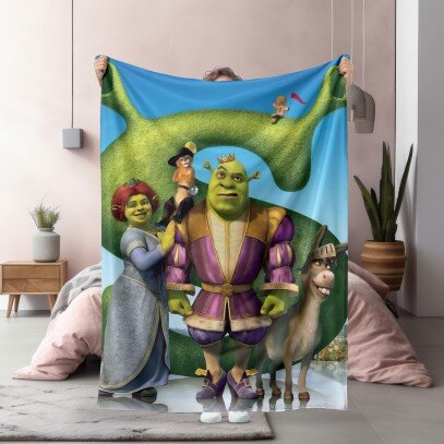 Детско одеяло Shrek - Шрек