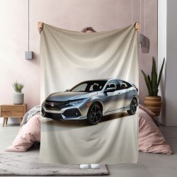 Одеяло Silver sedan Honda Civic - сива Хонда