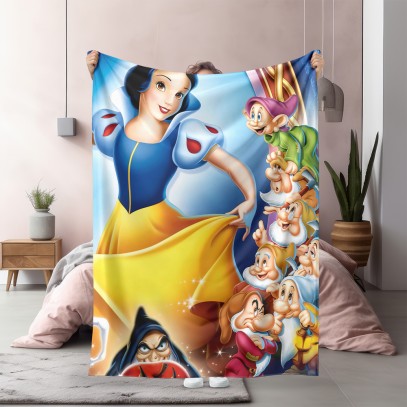 3D одеяло Снежанка и Седемте Джуджета - Snow White and the Seven Dwarfs