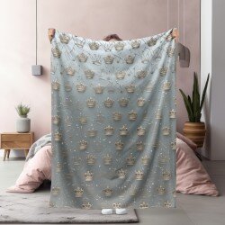 Одеяло Stylized crowns - Царствена фантазия