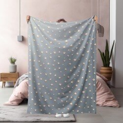 Одеяло Stylized five pointed stars - Артистични звезди