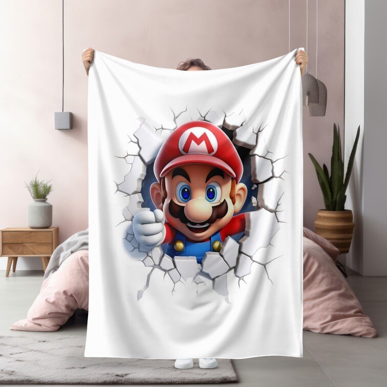 Фенско одеяло Super Mario - Супер Марио