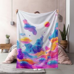 Одеяло Surreal abstracts paint - Абстрактни сънища