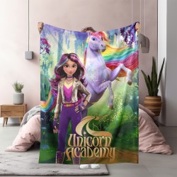 Меко одеяло Академия за еднорози - Unicorn Academy